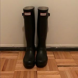 Hunter rain boots